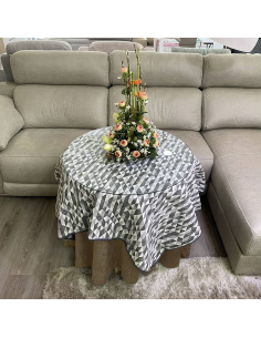 mesa camilla completa redonda