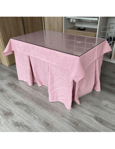 Conjunto elegante 10 pliegues Rosa...