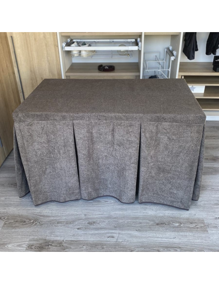 Conjunto Multimedida Mesa + Ropa Antimanchas Extragruesa Gran Capacidad Calórica color Café con Leche