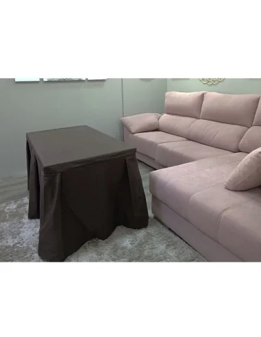 Conjunto Mesa + Ropa de Mesa Camilla... Conjunto Mesa + Ropa de Mesa Camilla...