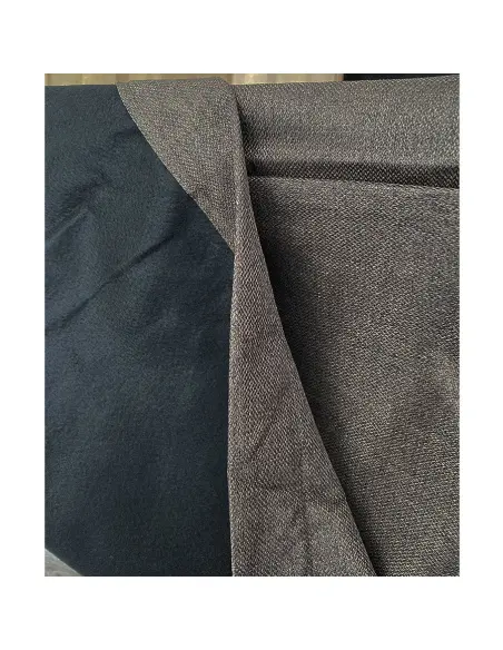 Conjunto Mesa + Ropa de Mesa Camilla Moderna Antimanchas color Chocolate con Camino Gris