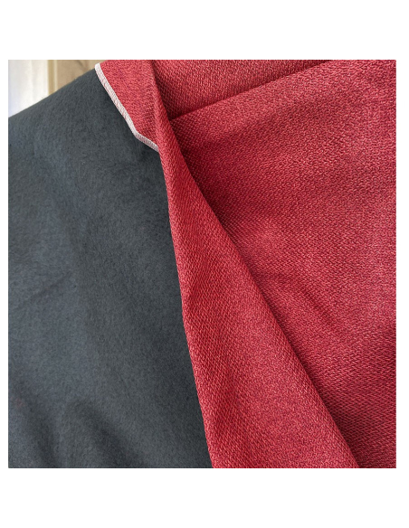 Conjunto Mesa + Ropa de Mesa Camilla Moderna Antimanchas color Rojo