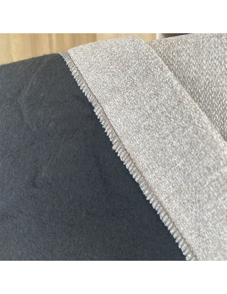 Conjunto Mesa + Ropa de Mesa Camilla Moderna Antimanchas color Visón con Camino