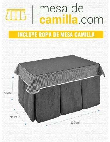 Pack Mesa + Ropa de Mesa Camilla...