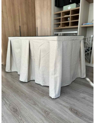 Ropa de Mesa Camilla Moderna Antimanchas color Beige