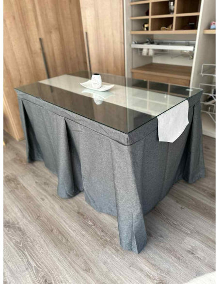 ▷ Ropa de Mesa Camilla Moderna Antimanchas Aterciopelada