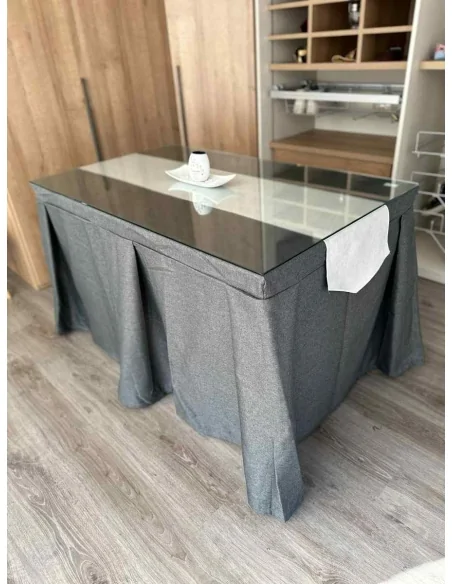 ▷ Ropa de Mesa Camilla Moderna Antimanchas Aterciopelada