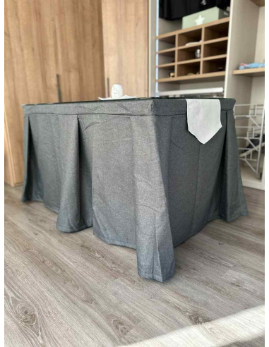 ▷ Ropa de Mesa Camilla Moderna Antimanchas Aterciopelada
