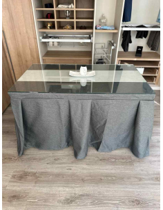 ▷ Ropa de Mesa Camilla Moderna Antimanchas Aterciopelada 2