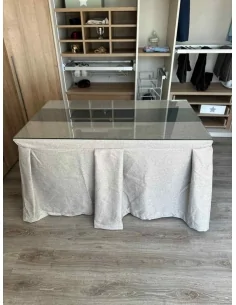 Ropa de Mesa Camilla Moderna Antimanchas color Visión con Camino Marengo 2
