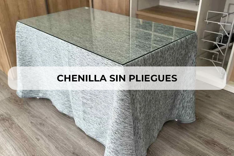 Conjunto Chenilla Sin Pliegues